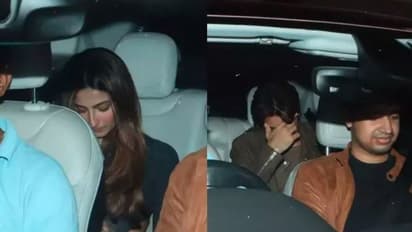  ಮುಖ ಮುಚ್ಚಿಕೊಂಡು  ಗೆಳತಿ ಪಾಲಕ್ ಜೊತೆ ಹೊಸ ವರ್ಷ ಸ್ವಾಗತಿಸಿದ ಸೈಫ್ ಪುತ್ರ 