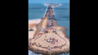 முதல் மேப் வெளியானது.. ராமர் சேது பாலத்தின் ரகசியத்தை கண்டுபிடித்த இஸ்ரோ விஞ்ஞானிகள்.. 