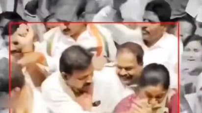 ಮಹಿಳೆ ಜೊತೆ ಅನುಚಿತ ವರ್ತನೆ, ತೆಲಂಗಾಣ ಕಾಂಗ್ರೆಸ್ ಶಾಸಕನ ವಿಡಿಯೋ ವೈರಲ್!
