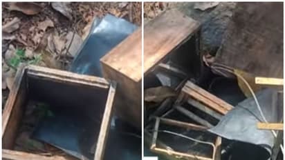 സന്ധ്യയായാൽ പേടിച്ച് പുറത്തിറങ്ങാനാവില്ല, തേന്‍പെട്ടി ലക്ഷ്യമാക്കി എത്തും; എല്ലാം തകർക്കും, കരടിയെ ഭയന്ന് നാട്