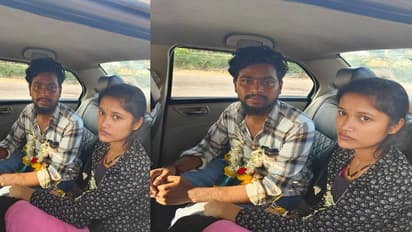 ಕಿರಾತಕ ಸಿನಿಮಾ ಸ್ಟೈಲ್‍ನಲ್ಲಿ ಕಾರಿನಲ್ಲಿ ಮದುವೆಯಾದ ಪ್ರೇಮಿಗಳು: ವಿರೋಧ ವ್ಯಕ್ತಪಡಿಸಿದ್ದ ಪೋಷಕರು!