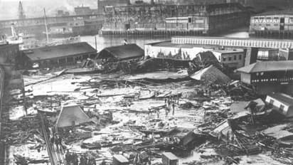 സ്ഫോടനത്തിന് പിന്നാലെ 35 മൈൽ വേഗതയിൽ ഒഴുകിയത് തിളച്ച് പൊള്ളുന്ന ശർക്കരപാനി ! 105 വർഷം പഴക്കമുള്ളൊരു ദുരന്തം