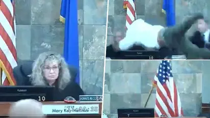 Man attacks judge during sentencing in Las Vegas; video of violent assault in courtroom goes viral (WATCH)