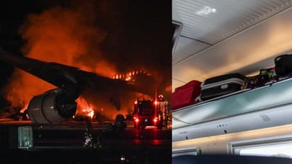 ടോക്കിയോയിലെ റൺവേയിൽ കൂട്ടിയിടിച്ച് തീ ആളിപ്പടർന്ന് വിമാനങ്ങൾ, യാത്രക്കാരെ രക്ഷിച്ചത് ഈ നിർദ്ദേശം...