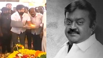 உடைந்த கையோடு விஜயகாந்திற்கு அஞ்சலி - கேப்டன் நினைவாக புதிய முயற்சி - உறுதி அளித்த அருண் விஜய்! என்ன அது?