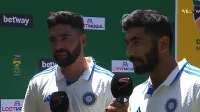 കളിയിലെ താരമായശേഷം ഹിന്ദിയിൽ സംസാരിച്ച് സിറാജ്, പരിഭാഷകനായി ബുമ്ര; തന്നെ പുകഴ്ത്തുന്ന ഭാഗം ബോധപൂർവം ഒഴിവാക്കി