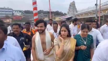 Boyfriend உடன் திருப்பதி சென்று சாமி தரிசனம் செய்த ஜான்வி கபூர்.. வைரல் வீடியோ