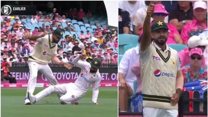 ഈ 'ടാക്കിളിന്' ചുവപ്പ് കാര്ഡ് കൊടുക്കണം! ഫീല്ഡിംഗിനിടെ പാക് താരം അമേര് ജമാലിനെ വീഴ്ത്തി അബ്ദുള്ള ഷെഫീഖ്