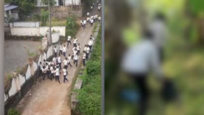 റോഡിലും വയലിലും ഓടി നടന്ന് തല്ല്; താമരശ്ശേരിയിൽ ഹൈസ്കൂൾ വിദ്യാർത്ഥികൾ തമ്മിൽ പൊരിഞ്ഞ അടി!