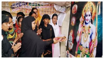അയോധ്യ രാമക്ഷേത്ര പ്രതിഷ്ഠാദിനത്തിനായി വരാണസിയിൽ നിന്ന് രാമജ്യോതി, കൊണ്ടുവരുന്നത് 2 മുസ്ലിം വനിതകൾ