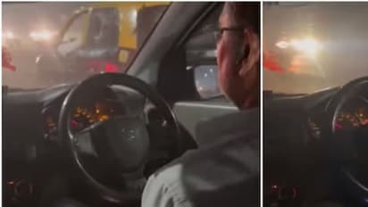 ವೀಡಿಯೋ ನೋಡ್ತಾ ಡ್ರೈವ್ ಮಾಡಿದ ಉಬರ್ ಚಾಲಕನ ಬಗ್ಗೆ ನೆಟ್ಟಿಗರ ಅಸಮಾಧಾನ!