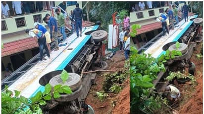 വയനാട്ടിൽ കെഎസ്ആർടിസി ബസ് മറിഞ്ഞു; നിരവധി പേര്ക്ക് പരിക്ക്