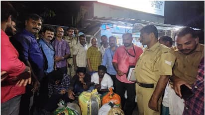 വന് കഞ്ചാവ് വേട്ട; പിടികൂടിയത് 80 കിലോ, മൂന്നു പേര് പിടിയില്, ഓടി രക്ഷപ്പെട്ടവര്ക്കായി തിരച്ചില്