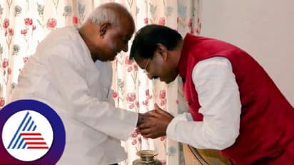 ಎಚ್ಡಿ ದೇವೇಗೌಡರ ನಿವಾಸಕ್ಕೆ ಕೇಂದ್ರ ಸಚಿವ ಅರ್ಜುನ್ ಮುಂಡಾ ಭೇಟಿ; ಎಚ್ಡಿಕೆ ಕೇಂದ್ರ ಸಚಿವ ಸಂಪುಟ ಸೇರ್ತಾರಾ?