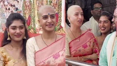 గుండు గీయించుకున్న సురేఖా వాణి... అమ్మో ఇలా తయారయ్యిందేంటి?