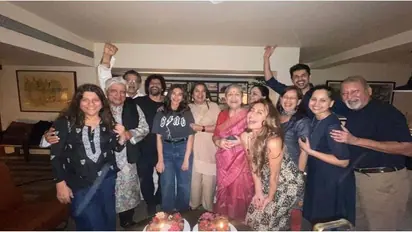 Farhan Akhtar birthday bash: Shabana Azmi shares picture of celebration
