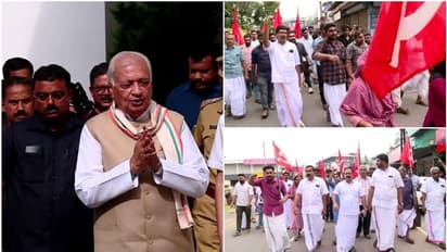 'ആരിഫ് ഖാനെ തെമ്മാടി'... ഗവര്ണര്ക്കെതിരെ അസഭ്യ മുദ്രാവാക്യവുമായി സിപിഎം പ്രകടനം; ഭയമില്ലെന്ന് ഗവര്ണര്