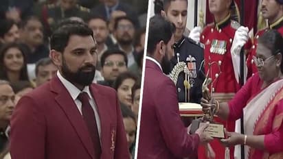 'Biggest achievement of my life': Mohammed Shami after winning prestigious Arjuna Award (WATCH)