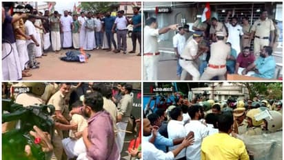 രാഹുൽ മാങ്കൂട്ടത്തിലിന്റെ അറസ്റ്റ്; തെരുവില് പൊലീസിനോട് ഏറ്റുമുട്ടി യൂത്ത് കോണ്ഗ്രസ്, പലയിടത്തും സംഘര്ഷം