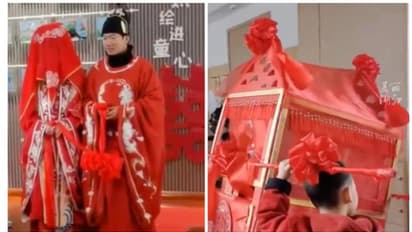 ലോകാവസാനത്തോളം ഓർക്കാന്‍; കിന്‍റർഗാർട്ടൻ വിദ്യാർത്ഥികളെ സാക്ഷികളാക്കി അധ്യാപകരുടെ വിവാഹം!