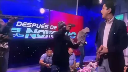 ಟಿವಿ ನೇರ ಪ್ರಸಾರದ ನಡುವೆ ನುಗ್ಗಿದ ಉಗ್ರರ ಗುಂಪು, ಇಕ್ವೇಡಾರ್ನಲ್ಲಿ ತುರ್ತು ಪರಿಸ್ಥಿತಿ ಘೋಷಣೆ!