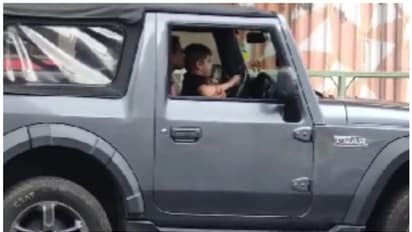 മഹീന്ദ്ര ഥാര്‍ ഓടിച്ച് കൊച്ചു കുട്ടി; 'റോഡില്‍ കൂടി മനഃസമാധാനത്തോടെ നടക്കാന്‍ പറ്റുമോന്ന്' സോഷ്യല്‍ മീഡിയ 