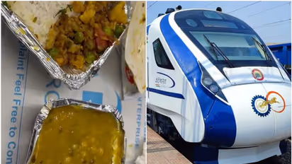 'പഴകിയ ഭക്ഷണം, ചീഞ്ഞ മണം'; വന്ദേഭാരതിലെ ഭക്ഷണം തല്ലിപ്പൊളിയെന്ന് യാത്രക്കാരൻ -വീഡിയോ പുറത്തുവിട്ടു