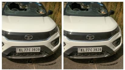 റോഡരികില് നിര്ത്തിയിട്ടിരുന്ന കാര് കത്തി; തീയണച്ച് നാട്ടുകാർ, ഭിന്നശേഷിക്കാരനായ യുവാവിന് ഗുരുതര പരിക്ക്