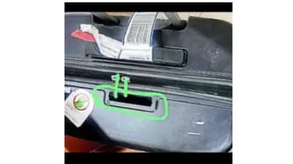 എയർപോർട്ടിൽ ബാഗ് കിട്ടിയപ്പോള് ലോക്കും സിബ്ബും പൊട്ടിച്ച നിലയിൽ; ഒരു ലക്ഷം രൂപയും അമൂല്യമായ പേനയും കാണാനില്ല