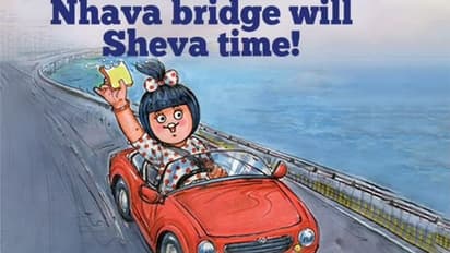 Amul celebrates Atal Setu's opening in Mumbai in style; quirky post goes viral