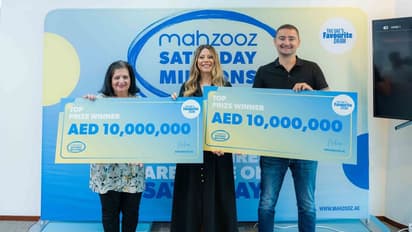 മഹ്സൂസിലൂടെ 10 മില്യൺ ദിർഹം വീതം നേടി രണ്ട് പ്രവാസികൾ