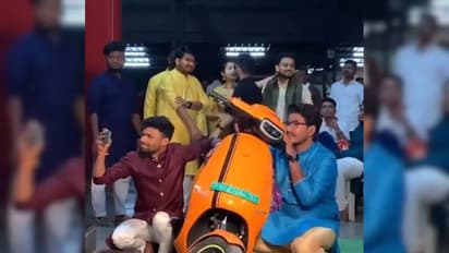 Ola electric scooter's musical 'desi' jugaad steals show at pre-wedding event; earns CEO's praise (WATCH)