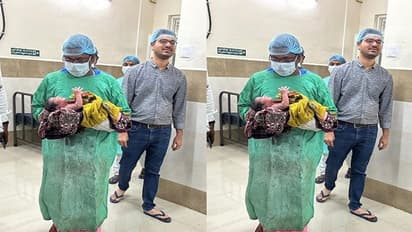 నిరుపేద మహిళకు పురుడు పోసిన అచ్చంపేట ఎమ్మెల్యే వంశీకృష్ణ..