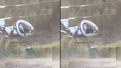 ಹೆಲಿಕಾಪ್ಟರ್‌ನಲ್ಲಿ ಬಂದು ಕಸ ಎಸೆದ ವ್ಯಕ್ತಿ ವಿಡಿಯೋ ವೈರಲ್, ಇಷ್ಟು ಶ್ರೀಮಂತ ಮಾಡಿಬಿಡು ದೇವರೇ!