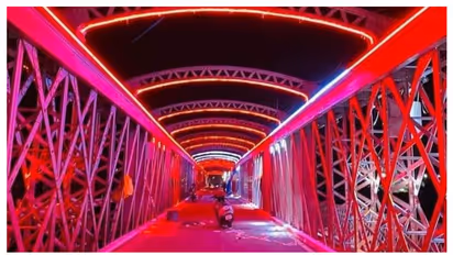 ഫറോക്ക് പാലം ഇനി ഹൈടെക്ക് ഇല്യുമിനേറ്റിംഗ് ബ്രിഡ്ജ്: സൗജന്യ വൈഫൈ, സെല്ഫി പോയിന്റ്, വീഡിയോ വാള്...