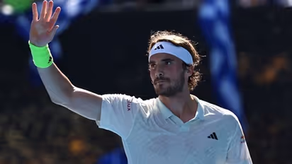Australian Open 2024: Tsitsipas survives early scare; beats Bergs to seal Round 2 berth (WATCH)