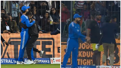 అంద‌రూ చూస్తుండగానే.. విరాట్ కోహ్లీ కౌగిలితో నా క‌ల నెర‌వేరింది.. వైర‌ల్  వీడియో !