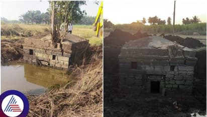 ದೂಧಗಂಗಾ ನದಿಯ ಕೆಸರಿನಲ್ಲಿ ಹಳೆಯ ಸೀತಾರಾಮ ದೇವಾಲಯ ಪತ್ತೆ: ಪಾದುಕೆಗಳು ಲಭ್ಯ