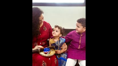 ಎಳ್ಳು ಬೆಲ್ಲ ತಿಂದು ಮುದ್ದು- ಮುದ್ದಾಗಿ ಮಾತನಾಡೋಣ: ಸಂಕ್ರಾಂತಿ ಹಬ್ಬಕ್ಕೆ ರಿಷಬ್ ಶೆಟ್ಟಿ ಮಕ್ಕಳ ವಿಶ್!