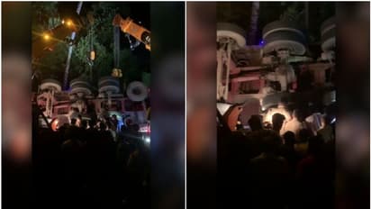 തൃശ്ശൂരിൽ സിമന്റുമായെത്തി ട്രക്ക് സ്കൂട്ടറിന് മുകളിലേക്ക് മറിഞ്ഞു, സ്കൂട്ടർ യാത്രക്കാരന് ദാരുണാന്ത്യം