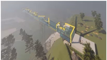 തലസ്ഥാനത്തിന് പ്രണയദിന സമ്മാനമൊരുങ്ങുന്നു; കൃത്രിമ മഞ്ഞും ചാറ്റൽ മഴയും പാലത്തിൽ വിള്ളൽ വീഴുന്ന അനുഭവവും