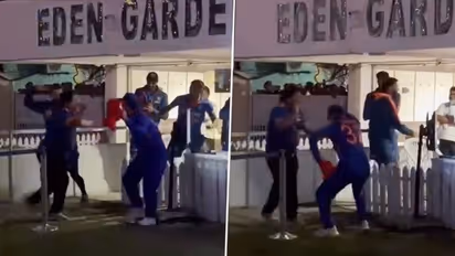 When Virat Kohli, Ishan Kishan and Hardik Pandya danced at Eden Gardens; unseen video goes viral (WATCH)