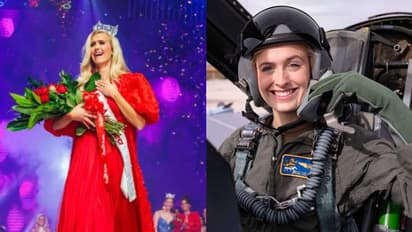 മിസ് അമേരിക്ക പട്ടം ചൂടി ഫൈറ്റർ പൈലറ്റ്, സൗന്ദര്യ മത്സര ജേതാവാകുന്ന ആദ്യ അമേരിക്കൻ സൈനിക ഉദ്യോഗസ്ഥ