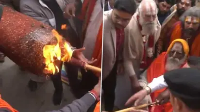 Ayodhya Ram Mandir : 108 అడుగుల బాహుబలి అగరుబత్తి .. వెలిగించిన రామజన్మభూమి ట్రస్ట్ అధినేత (వీడియో)