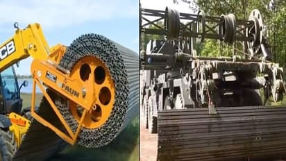 ఇట్ల కూడా రోడ్లు వేస్తరా..? ఇంట్రెస్టింగ్ వీడియో షేర్ చేసిన ఆనంద్ మహీంద్రా.. వైరల్..