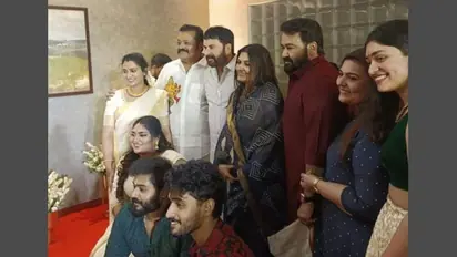ഭാഗ്യ സുരേഷിന് വിവാഹ മംഗളം നേരാന് കുടുംബസമേതമെത്തി മമ്മൂട്ടിയും മോഹന്ലാലും