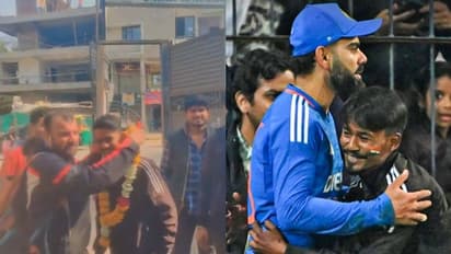 ഗ്രൗണ്ടിലിറങ്ങി കോലിയെ കെട്ടിപ്പിടിച്ചു, പിന്നാലെ പൊലീസ് പൊക്കി; ഇപ്പോഴിതാ നാട്ടുകാരുടെ സ്വീകരണവും