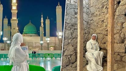 Photos from Mecca and Medina: TV star Hina Khan performs her second 'Umrah'
