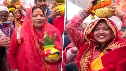 Jal Kalash Yatra reaches Ayodhya's Ram Mandir ahead of Pran Pratishtha; Ram Lalla idol installation next