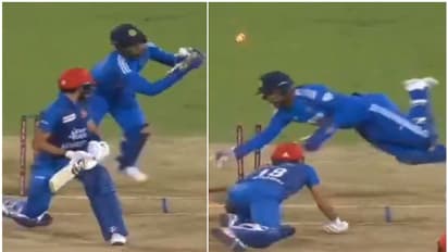 സഞ്ജുവിന്റെ അസാമാന്യ മെയ്വഴക്കം! അഫ്ഗാന് ക്യാപ്റ്റനെ നഷ്ടമായത് സഞ്ജുവിന്റെ മനക്കരുത്തിന് മുന്നില് - വീഡിയോ